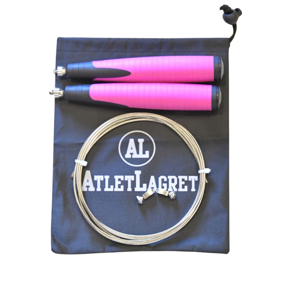 AL Jump Rope Silikon Handtag Pink