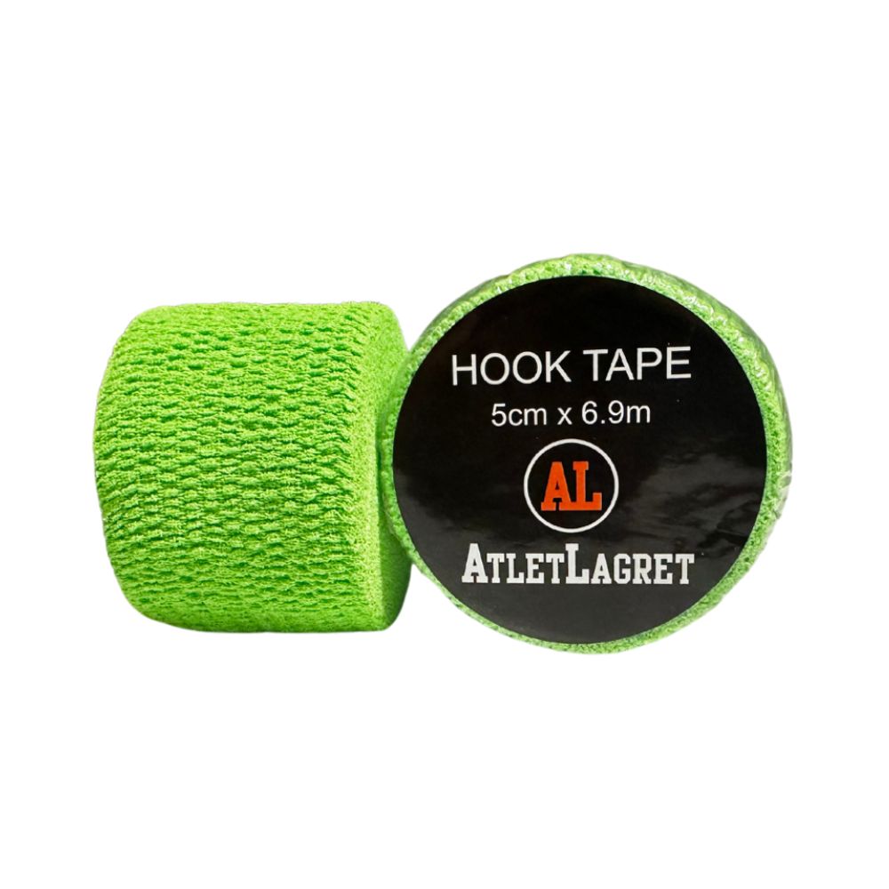 AL Hook Tape Green 1p   6,9 meter x 5 cm
