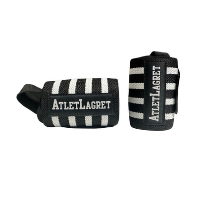 AL Wrist Wraps Stripe Black/White
