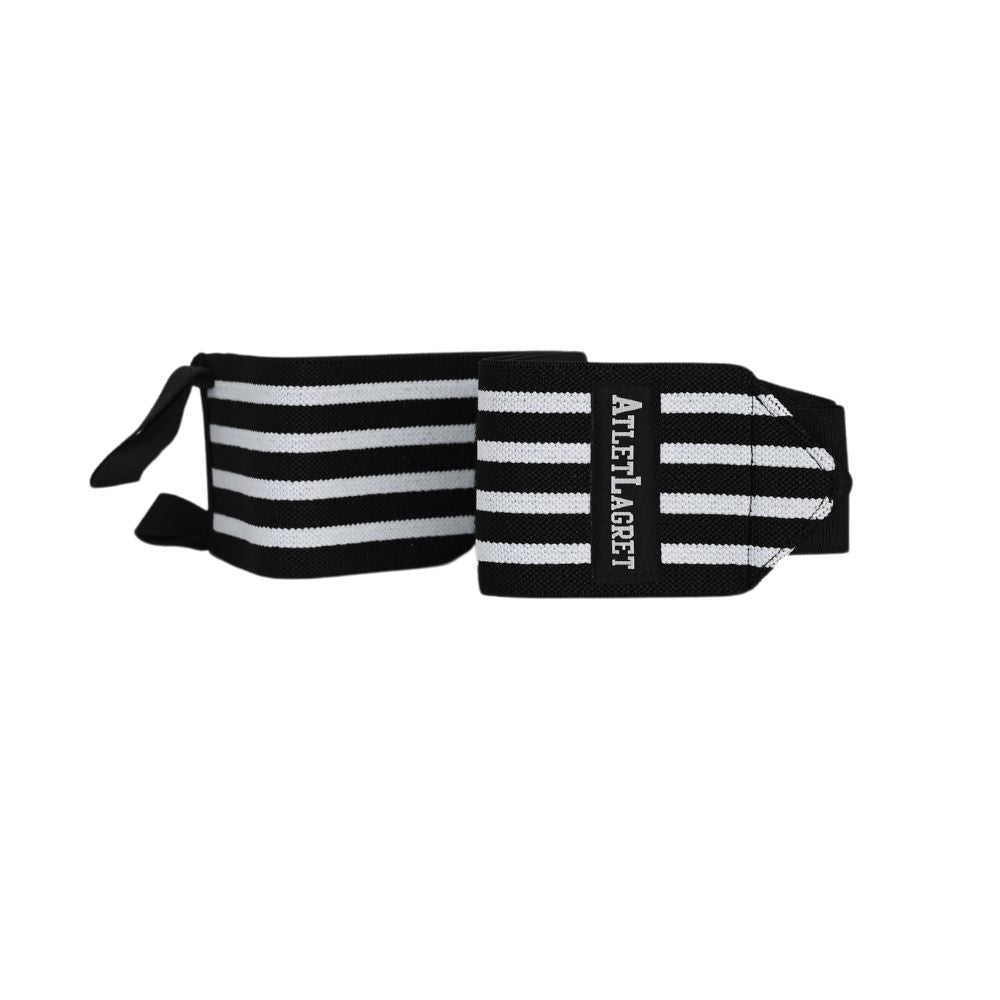 AL Wrist Wraps Stripe Black/White