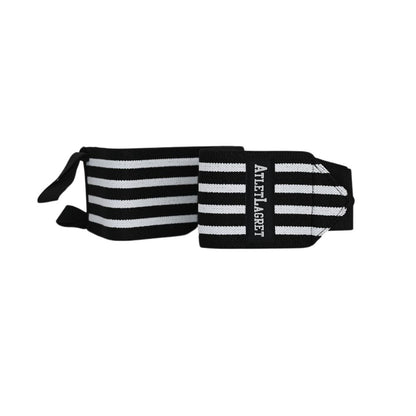 AL Wrist Wraps Stripe Black/White
