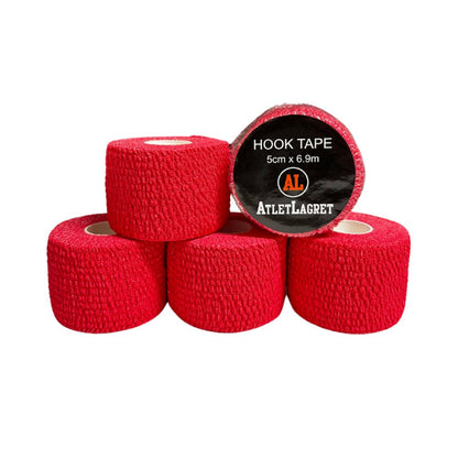 AL Hook Grip Tape Red 5-pack