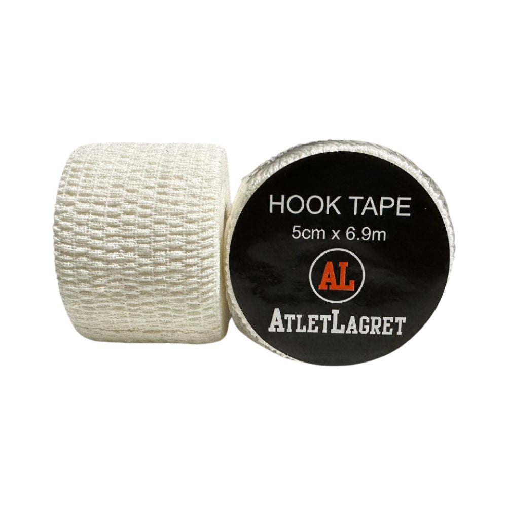 AL Hook Tape White 1p   6,9 meter x 5 cm