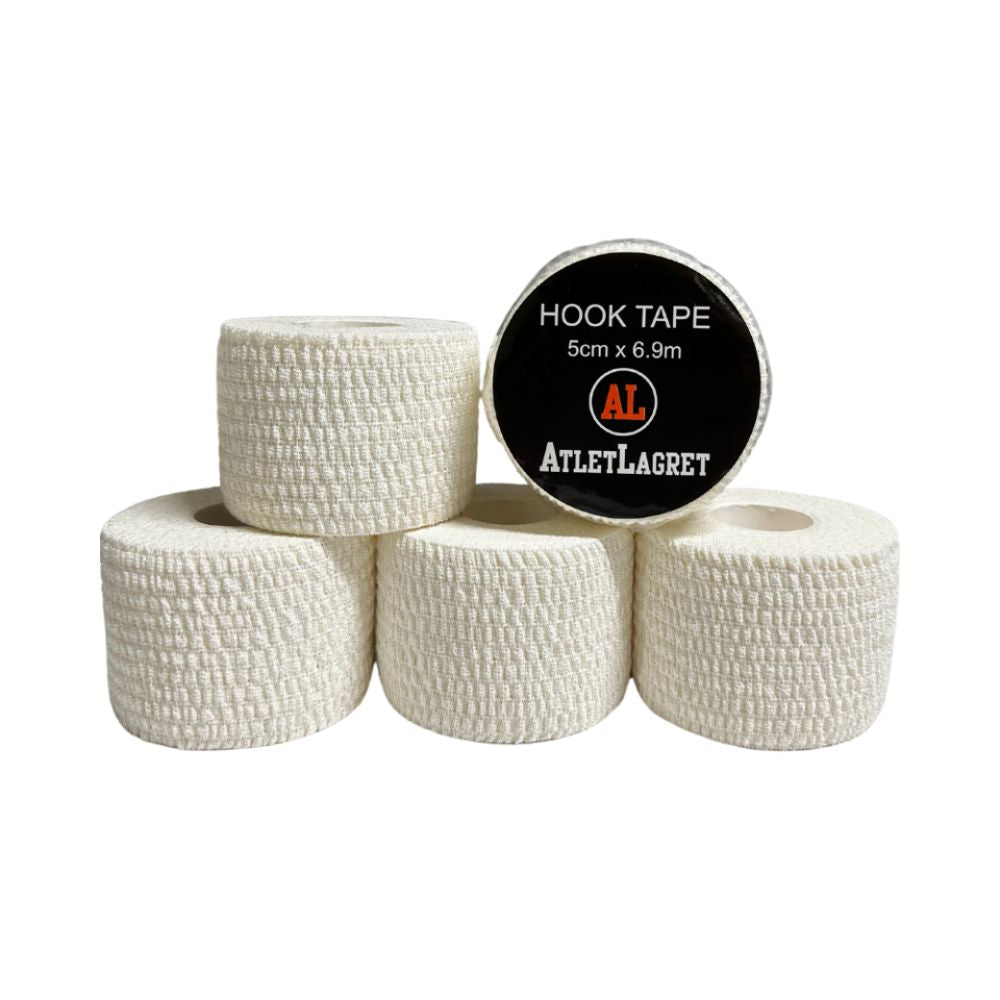 AL Hook Tape White 5-pack