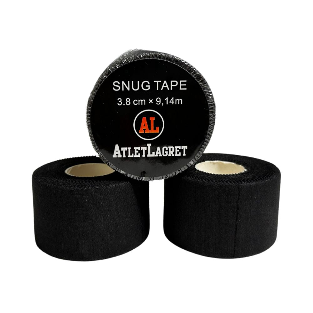 AL Snug Tape Black Cotton 3-pack