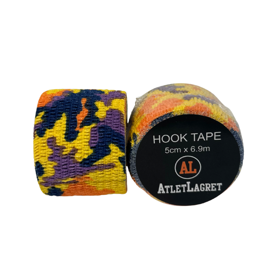 AL Hook Grip Tape Yellow Camo 1p