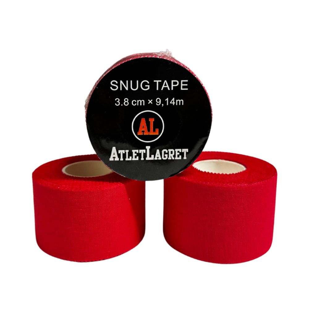 AL Snug Tape Red Cotton 3-pack