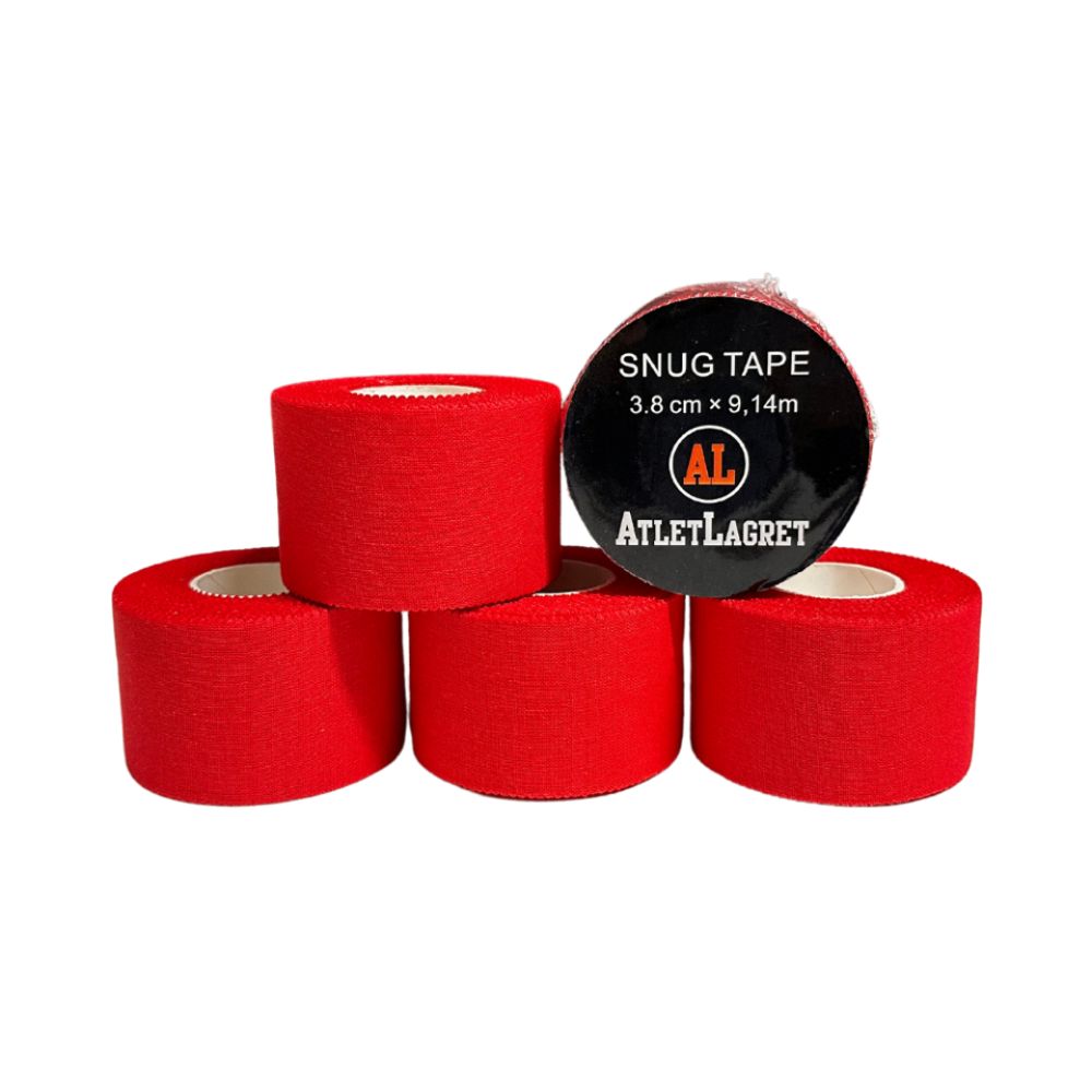 AL Snug Tape Red Cotton 5-pack