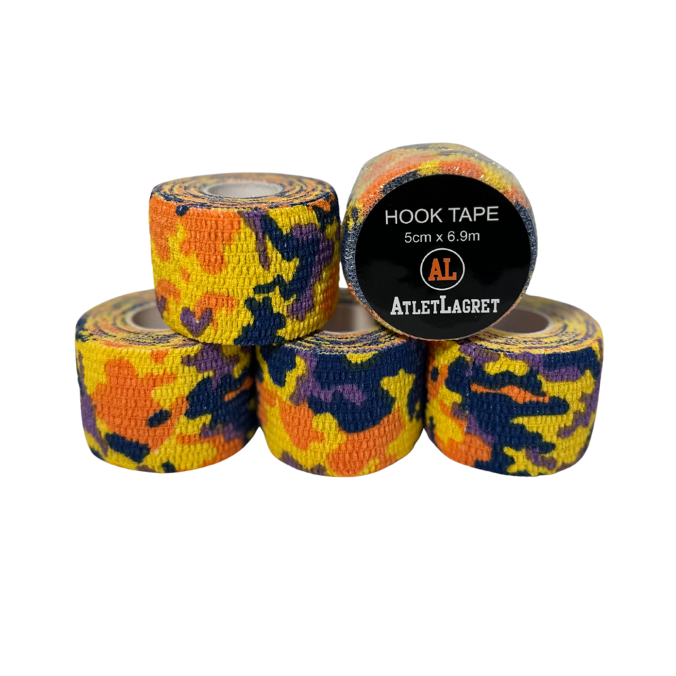 AL Hook Grip Tape Yellow Camo 5-Pack (59.80/styck)