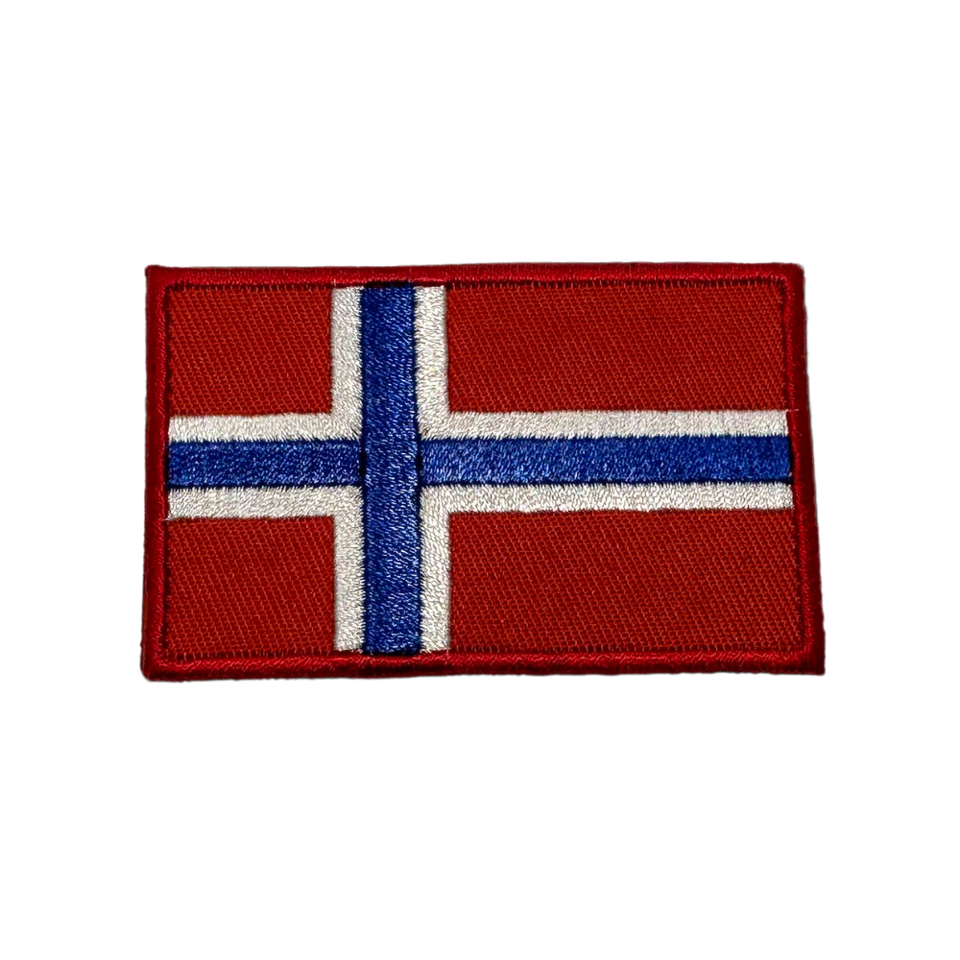 Patch Norwegian Flag Brodyr