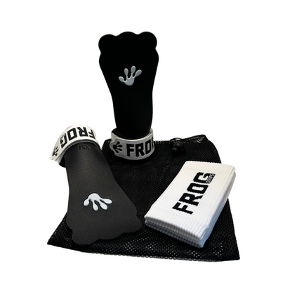 Frog Grips - Base Grips 2.0 - HD Black/White Fingerless