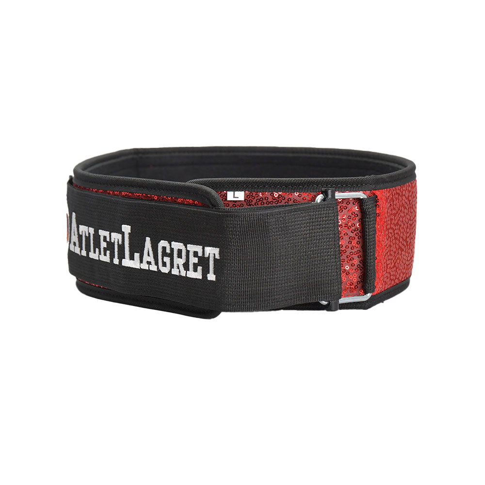 AL Weightlifting Belt Bombshell - Red