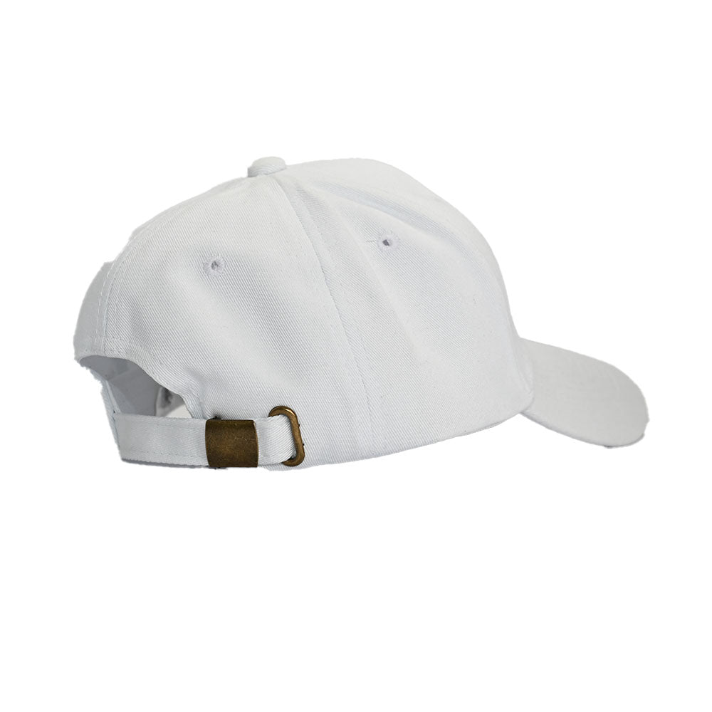 AL Baseball Keps Bomull White