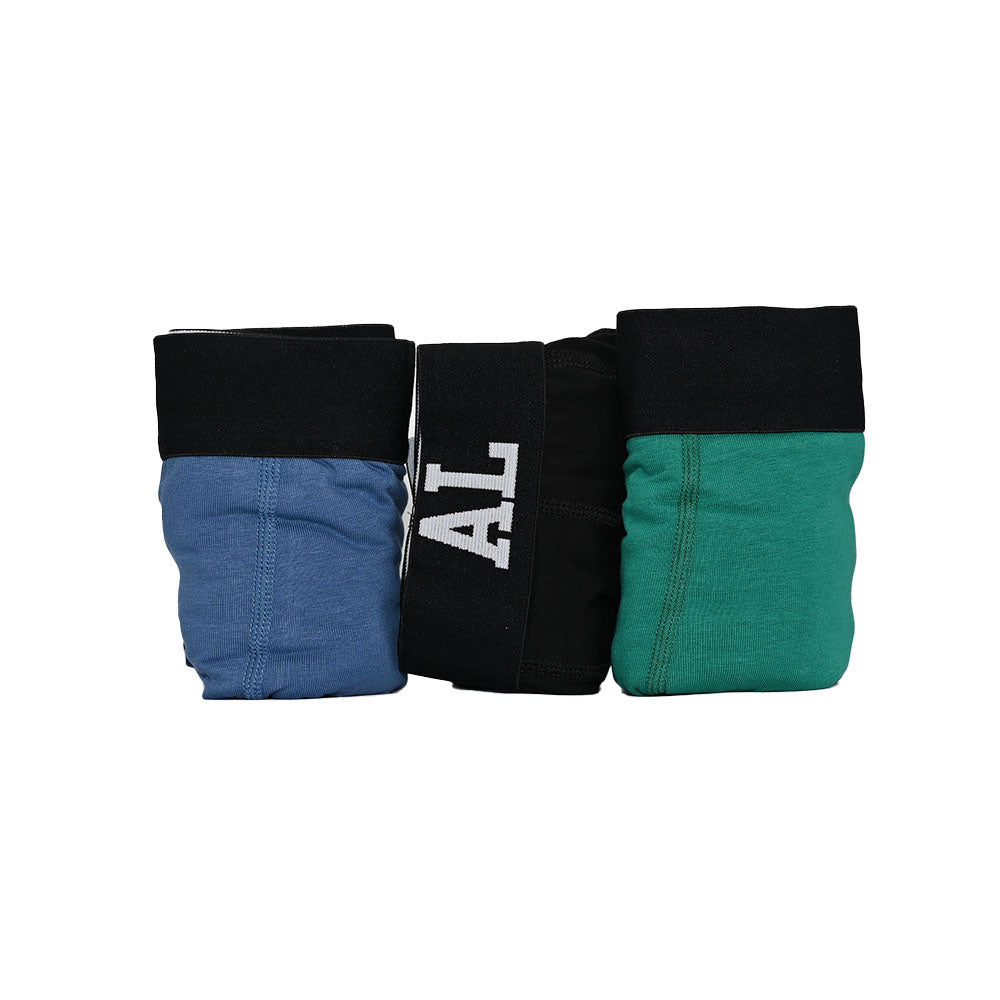 AL Boxer 3-pack Black/Blue/Green