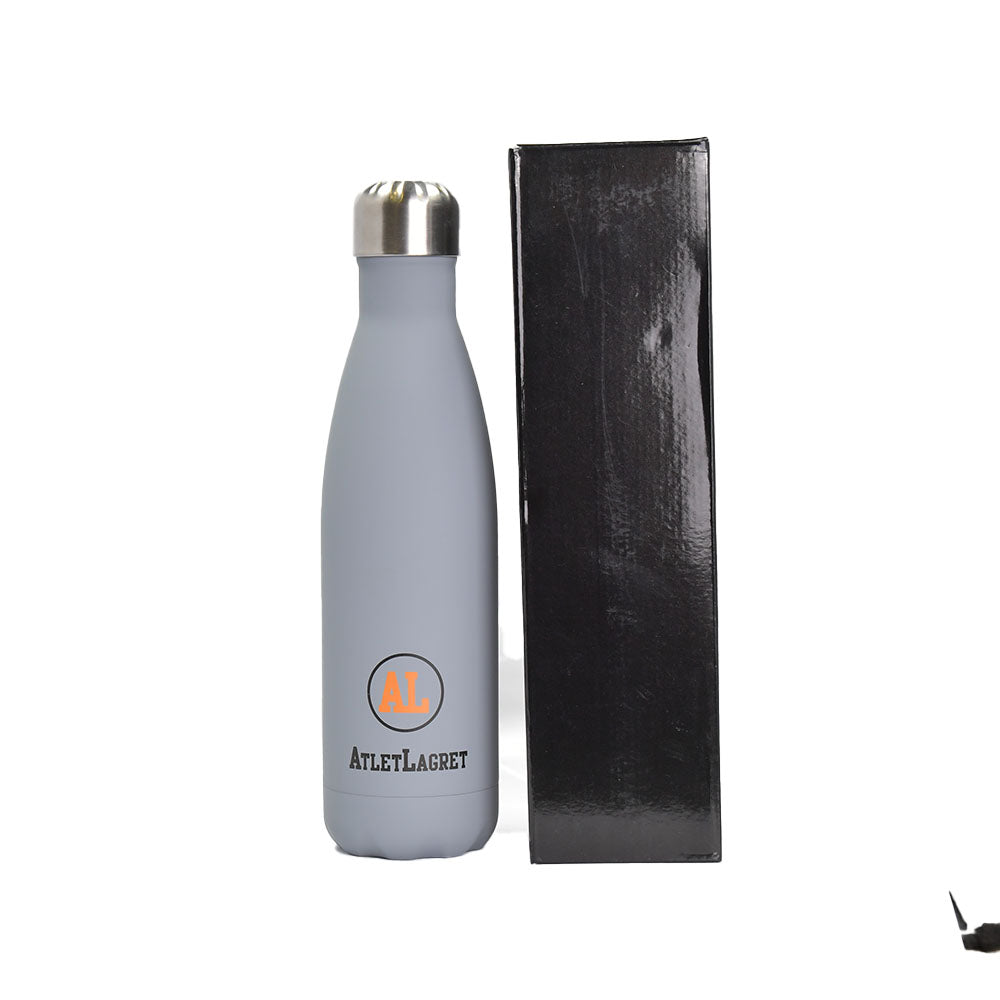 AL Water Bottles Rubber Gray