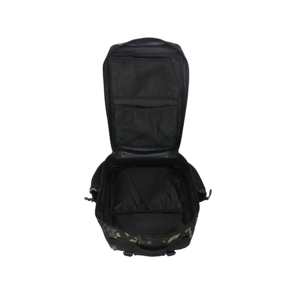 AL Backpack Tactical 45 Liter Black Camo