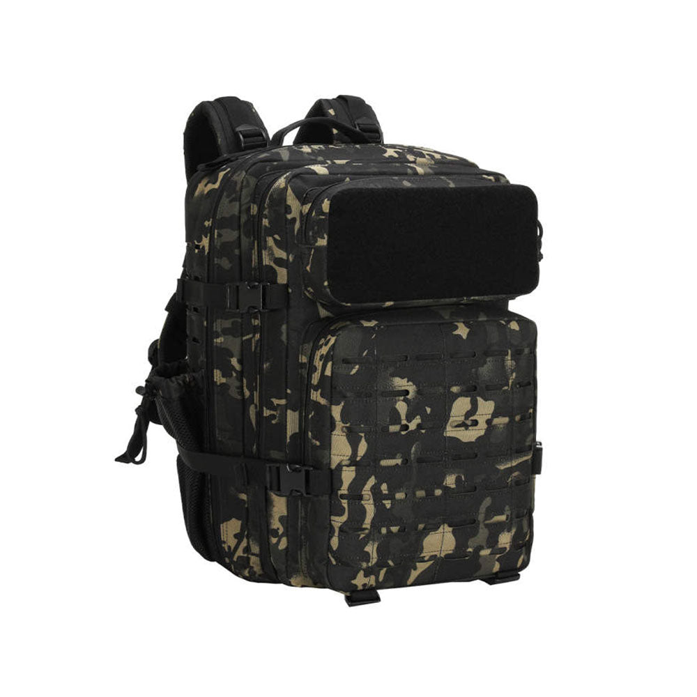 AL Backpack Tactical 45 Liter Black Camo