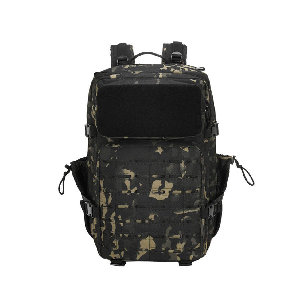 AL Backpack Tactical 45 Liter Black Camo