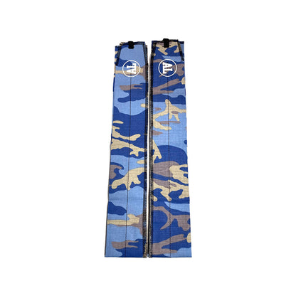 AL Wrist wraps Bomull 90 cm Blue Camouflage
