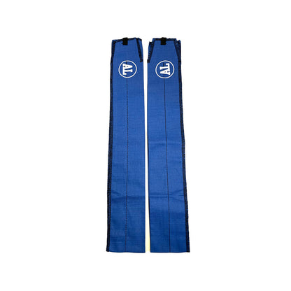AL Wrist Wraps Bomull 90 cm Blue