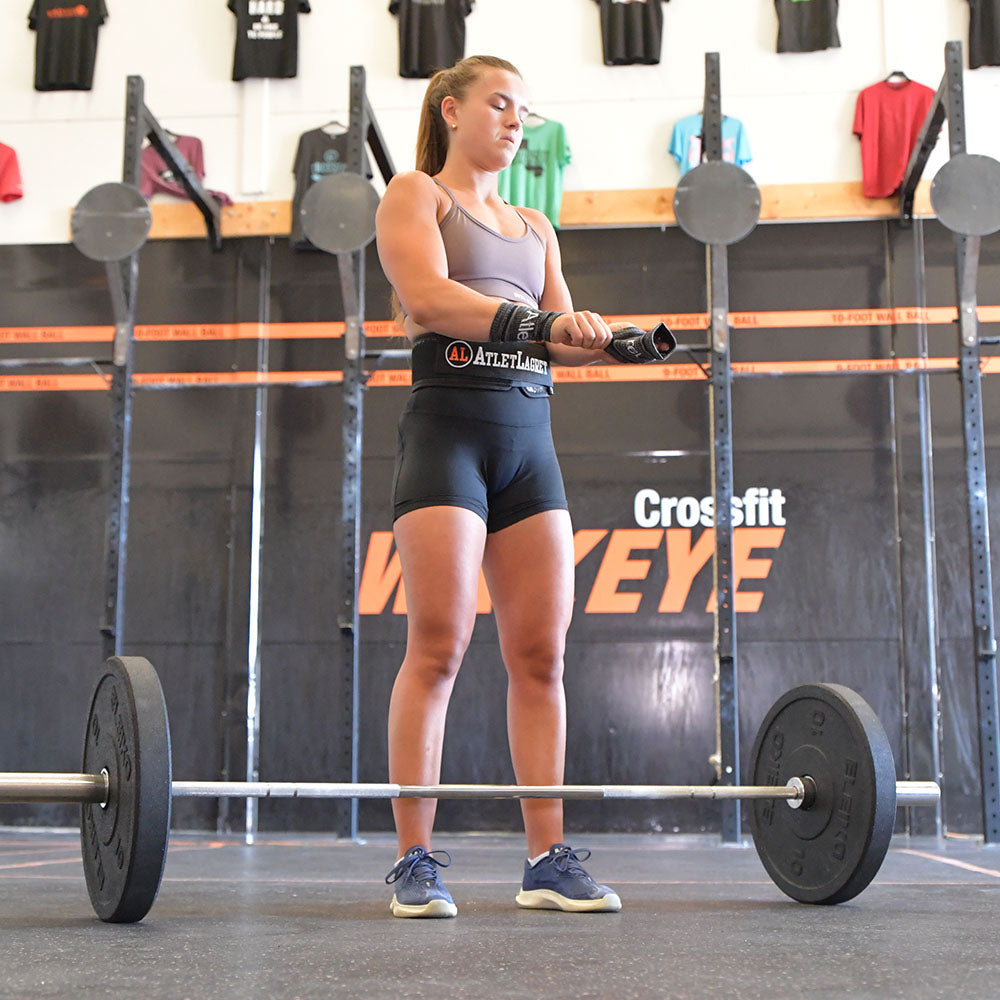 AL Weightlifting Belt Bombshell Silver