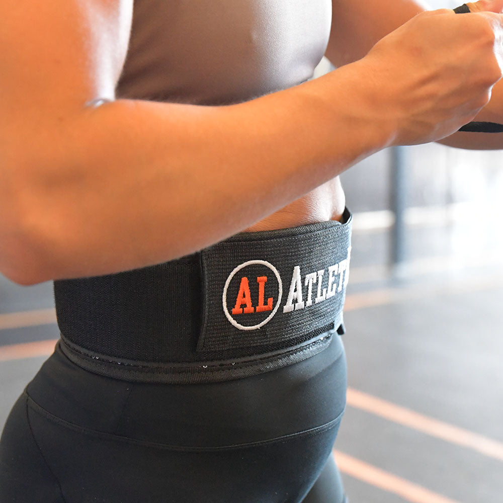 AL Weightlifting Belt Bombshell Silver