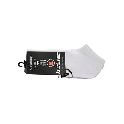 AL Ankelsocka 3-pack White