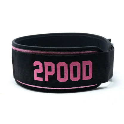 2Pood Bubblegum 4 Weightlifting Belt - Pink