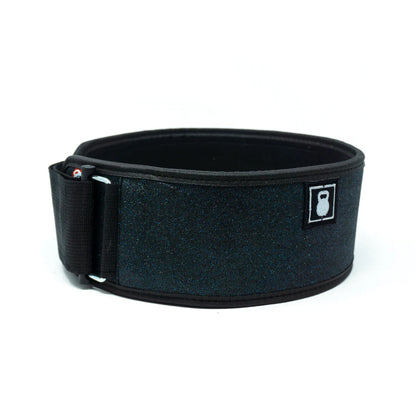2Pood Cosmic 4 Weightlifting Belt - Black Glitter