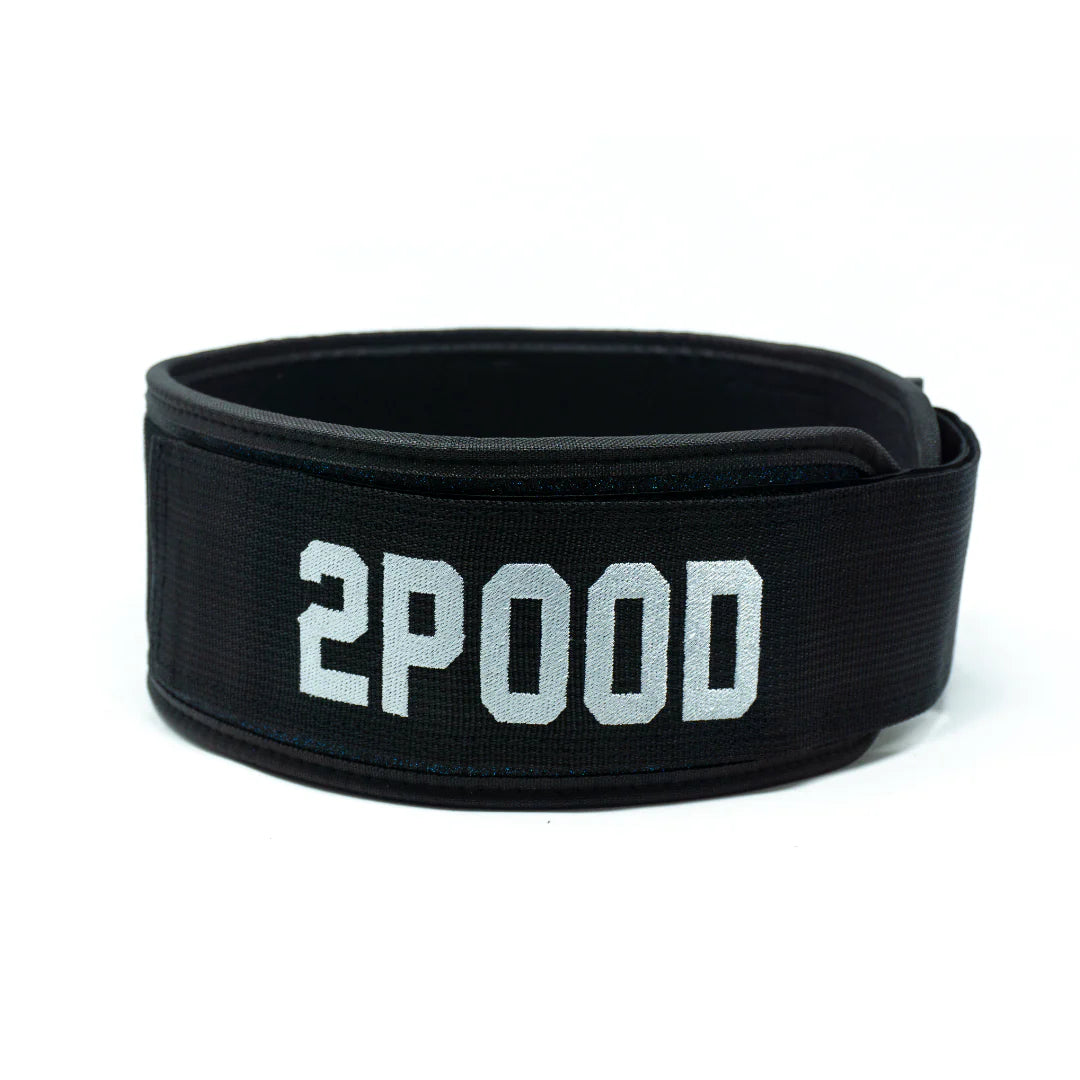 2Pood Cosmic 4 Weightlifting Belt - Black Glitter