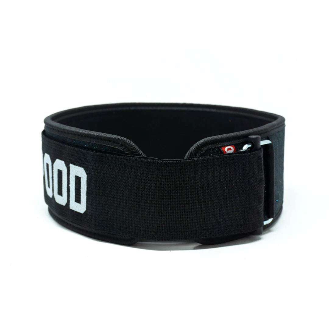 2Pood Cosmic 4 Weightlifting Belt - Black Glitter