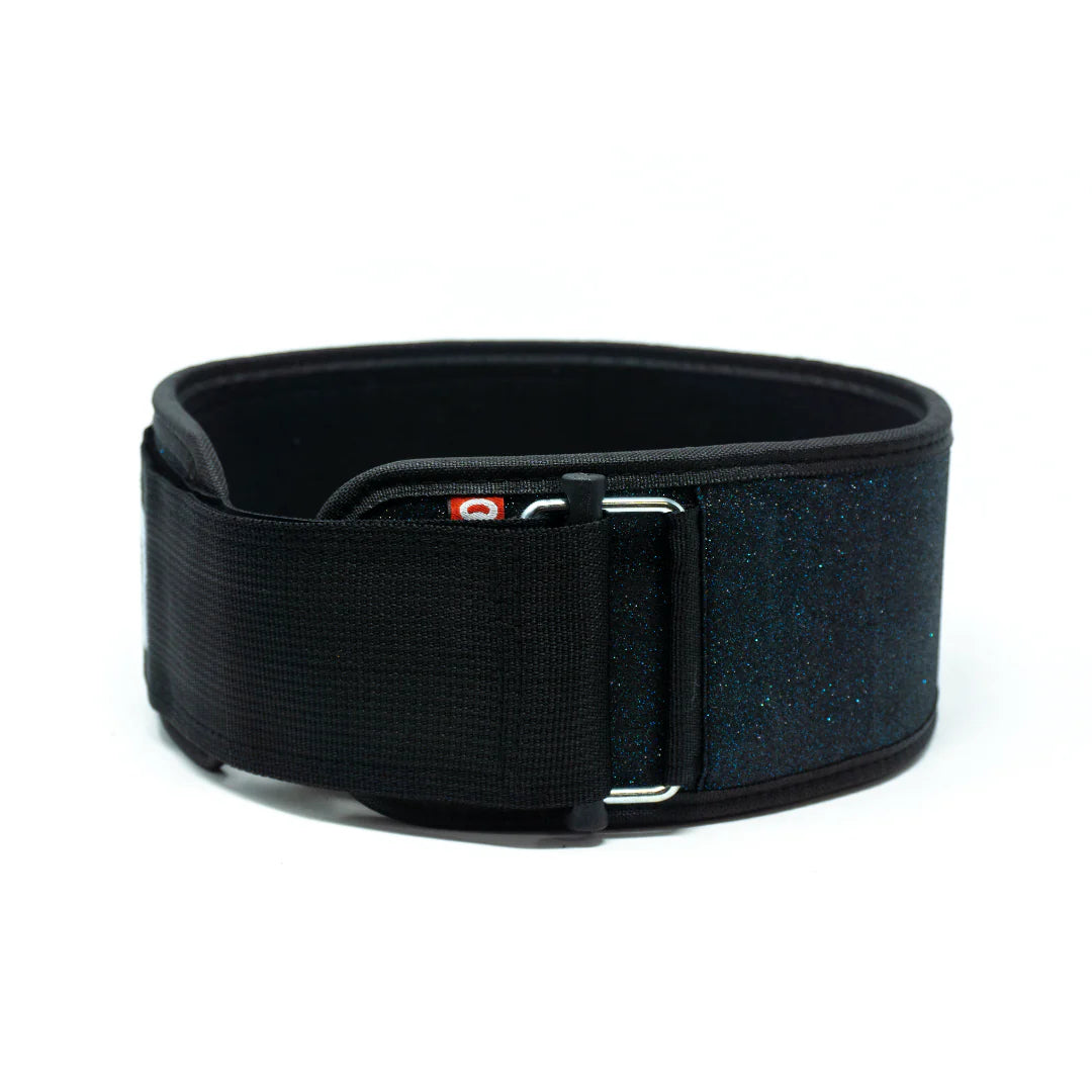 2Pood Cosmic 4 Weightlifting Belt - Black Glitter