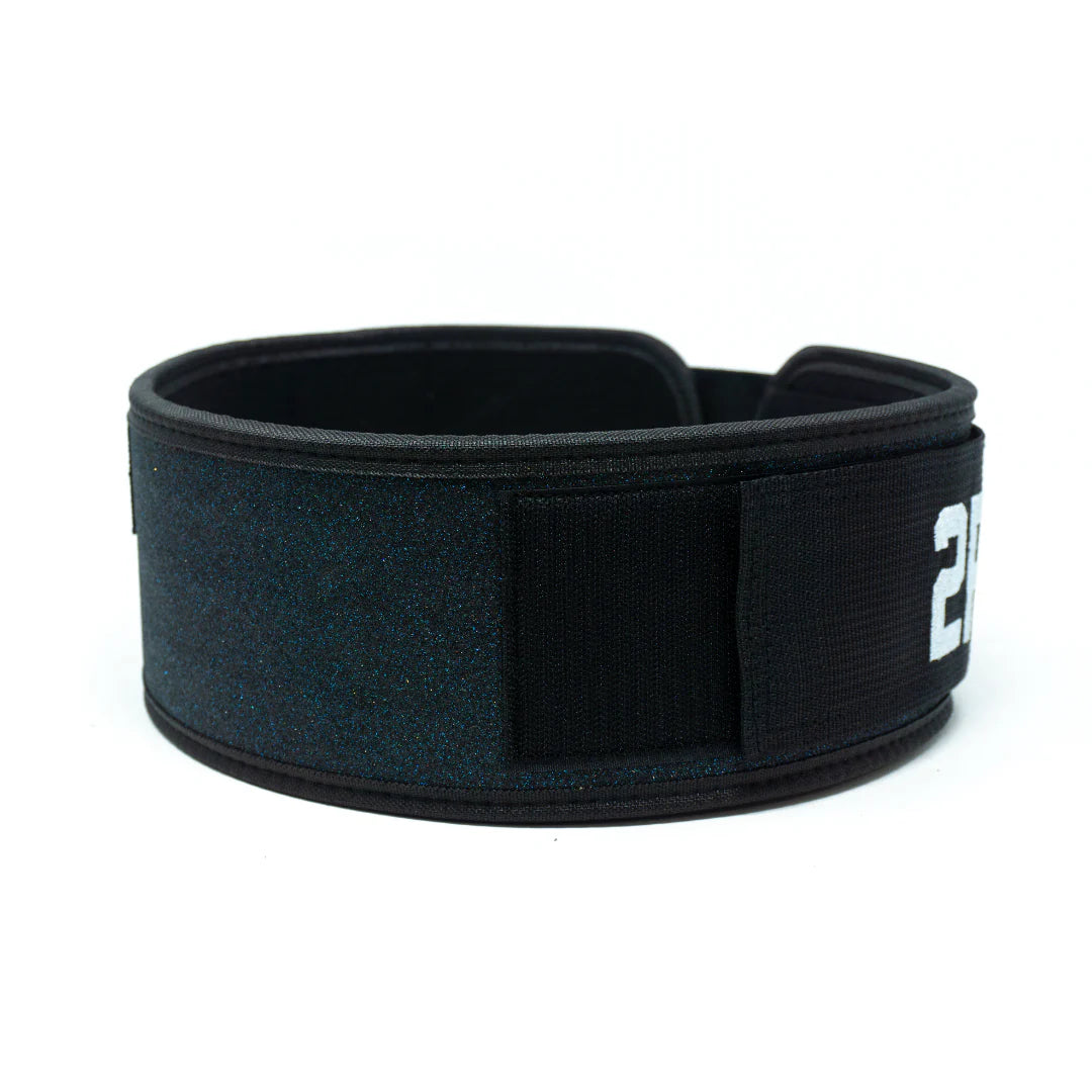 2Pood Cosmic 4 Weightlifting Belt - Black Glitter