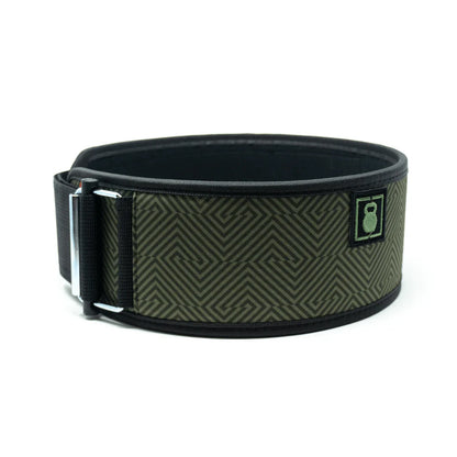 2Pood Forest 4 Weightlifting Belt Dk Green