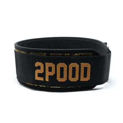 2Pood Fowl Play 4 Weightlifting Belt  Multicolor