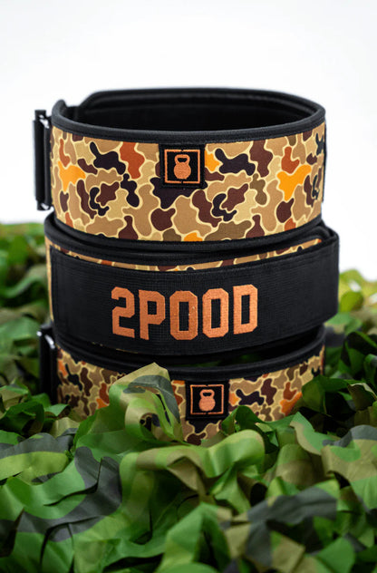 2Pood Fowl Play 4 Weightlifting Belt  Multicolor