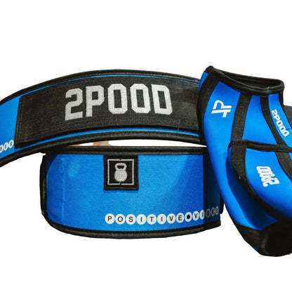 2Pood Knee Sleeves Positive Vibes 5mm - Blue