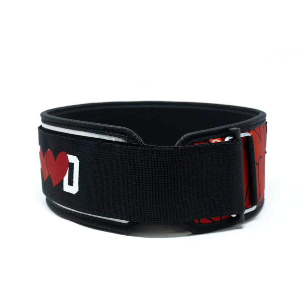 2Pood Lift Whit Heart 4 Weightlifting Belt