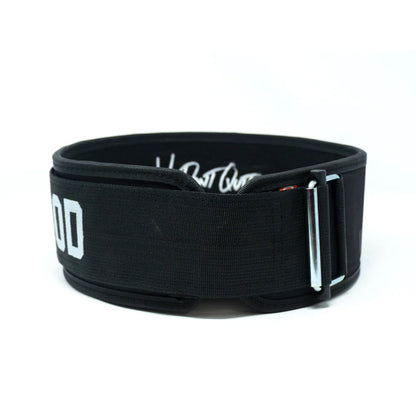 2Pood Mentality is Everything 4 Weightlifting Belt - Black