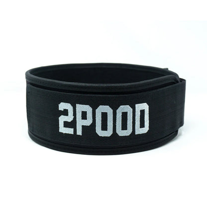 2Pood Mentality is Everything 4 Weightlifting Belt - Black