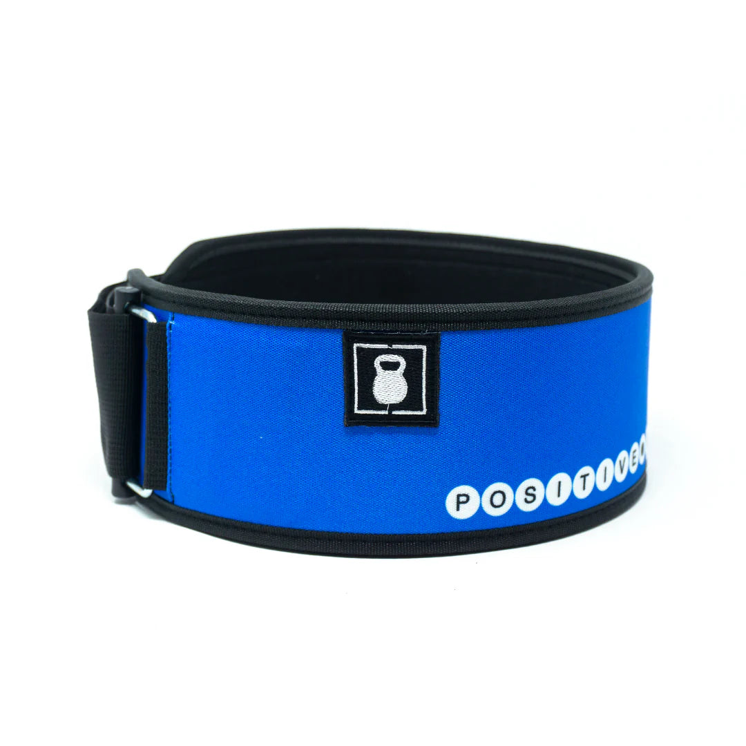 2Pood Positive Vibes by Alexis Raptis 4 Straight Weightlifting Belt