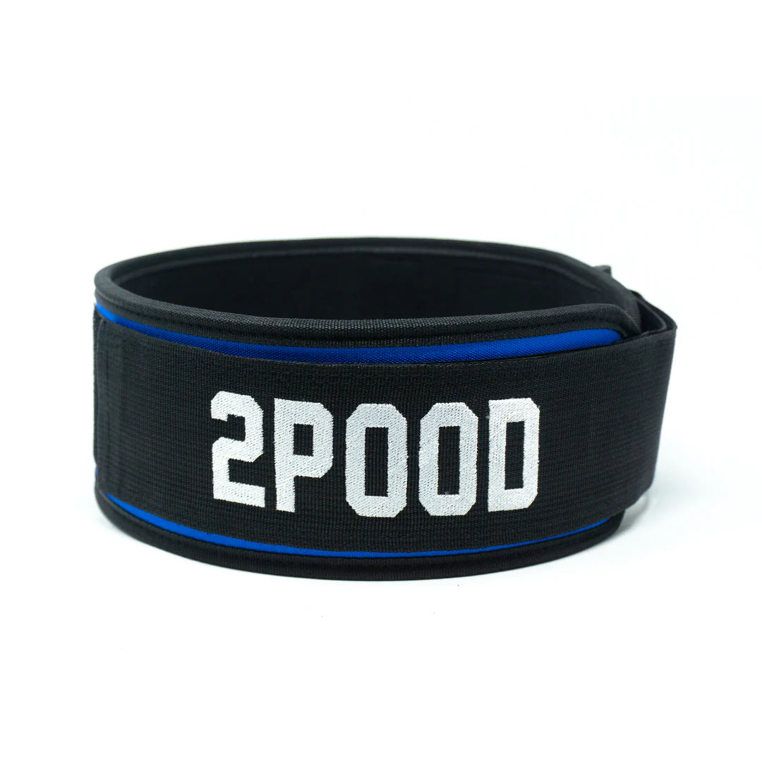 2Pood Positive Vibes by Alexis Raptis 4 Straight Weightlifting Belt