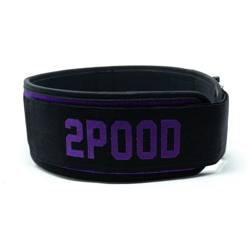 2Pood Purple Pulse 4 Weightlifting Belt