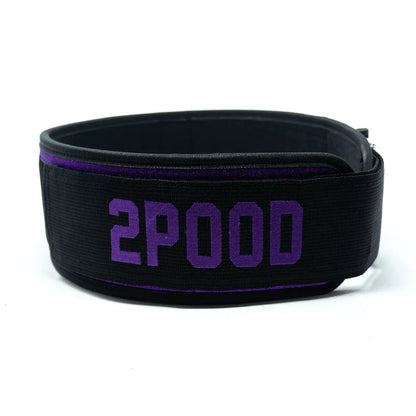 2Pood Purple Pulse 4 Weightlifting Belt