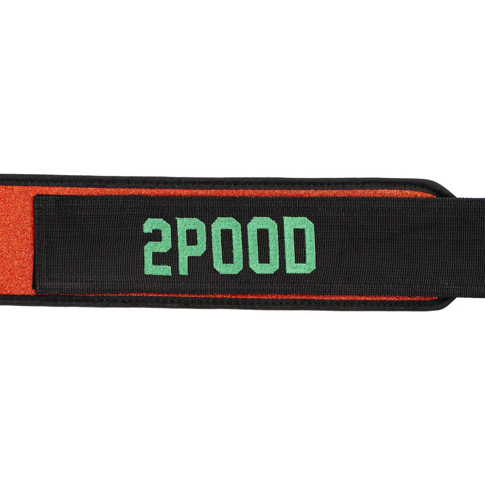 2Pood Showstopper 4 Straight Weightlifting Belt