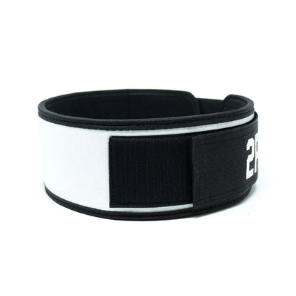 2Pood Sparkler White 4 Weightlifting Belt