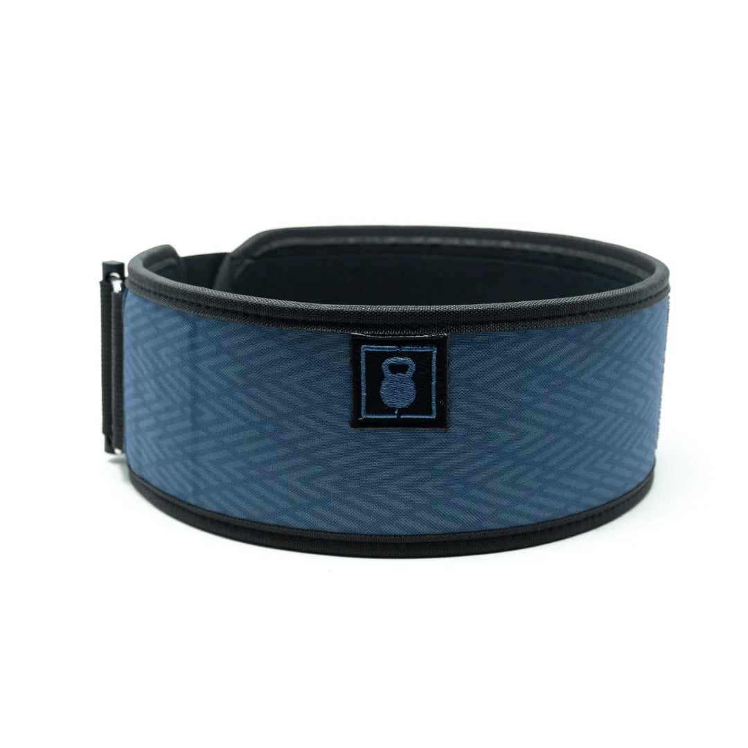 2Pood Wawes 4 Weightlifting Belt  Navy