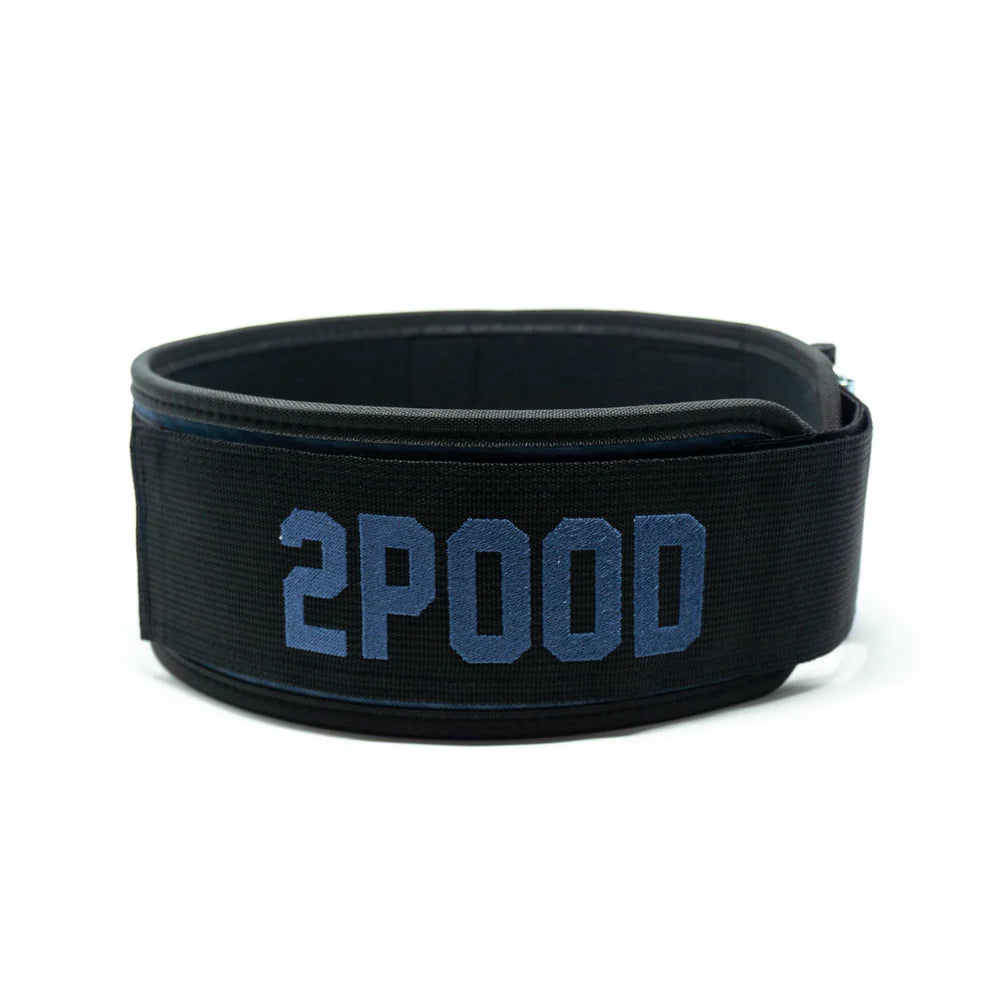2Pood Wawes 4 Weightlifting Belt  Navy