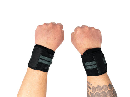 2Pood Wrist Wraps - Black