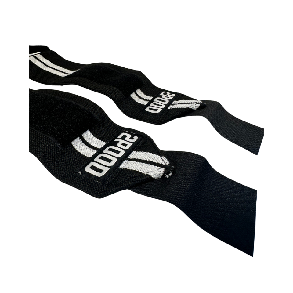2Pood Wrist Wraps White